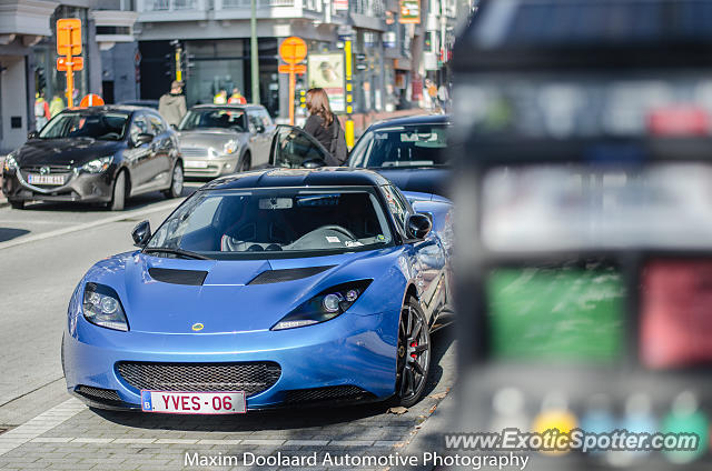 Lotus Evora spotted in Knokke-Heist, Belgium