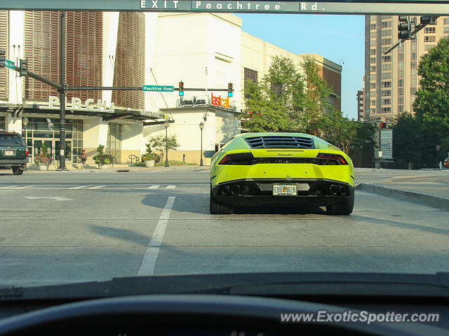 Lamborghini Huracan spotted in Atlanta, Georgia