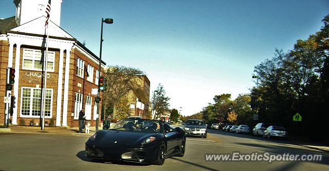 Ferrari F430 spotted in Winnetka, Illinois