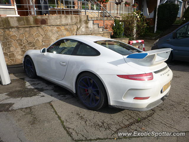 Porsche 911 GT3 spotted in Huy, Belgium