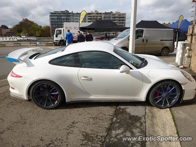Porsche 911 GT3 spotted in Huy, Belgium