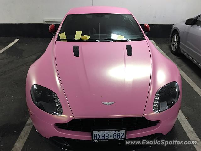 Aston Martin Vantage spotted in Toronto, Canada