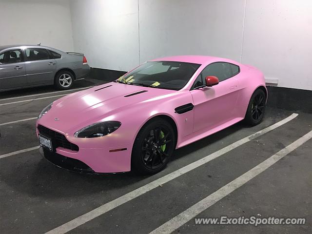 Aston Martin Vantage spotted in Toronto, Canada