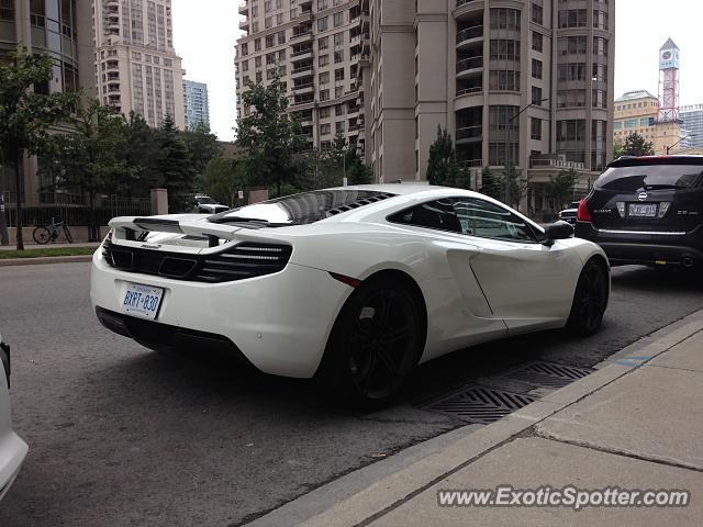 Mclaren MP4-12C spotted in Mississauga, Canada