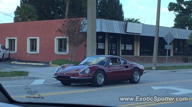 Ferrari 246 Dino spotted in Stuart, Florida