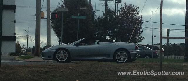 Ferrari 360 Modena spotted in Brick, New Jersey