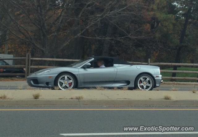 Ferrari 360 Modena spotted in Brick, New Jersey