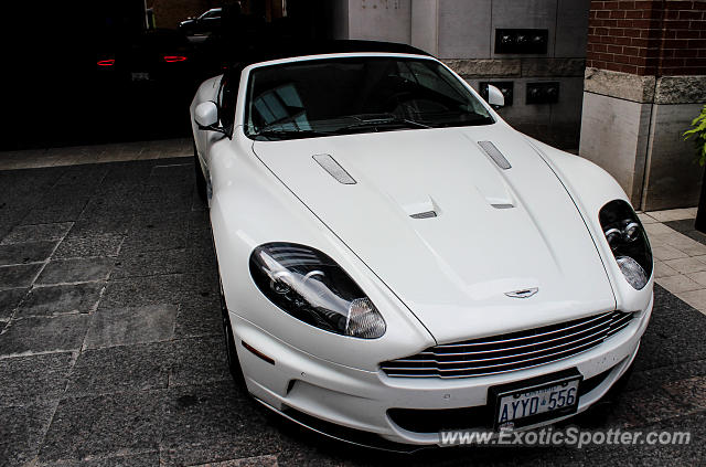 Aston Martin DBS spotted in Toronto, Canada