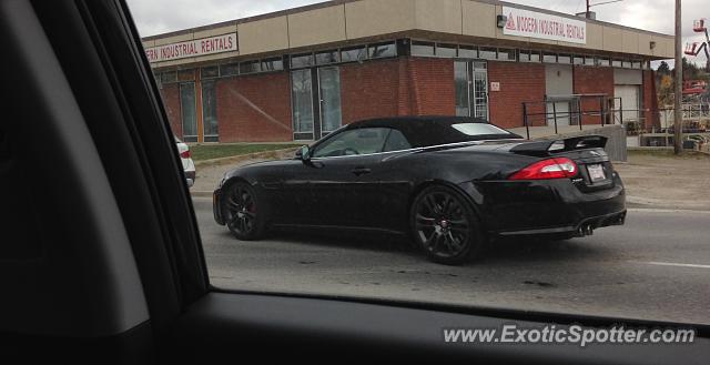 Jaguar XKR-S spotted in Calgary, Canada