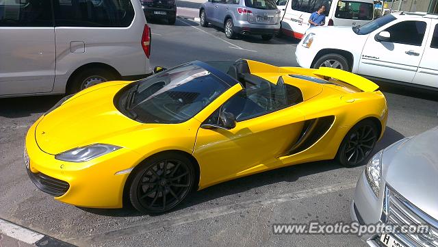 Mclaren MP4-12C spotted in Dubai, United Arab Emirates