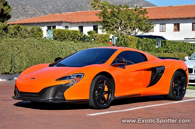 Mclaren 650S spotted in Malibu, California