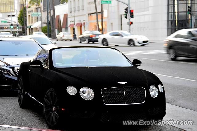 Bentley Continental spotted in Beverly Hills, California