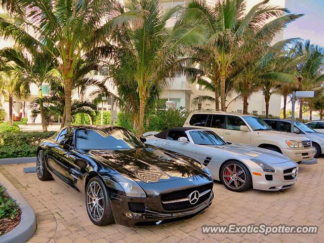 Mercedes SLS AMG spotted in Miami, Florida