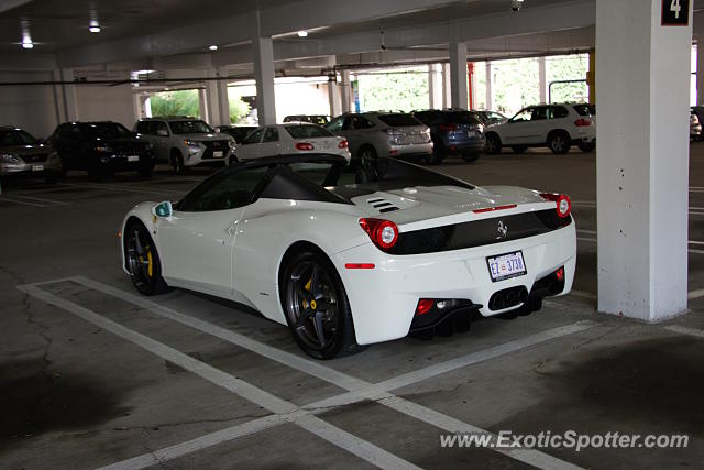 Ferrari 458 Italia spotted in McLean, Virginia