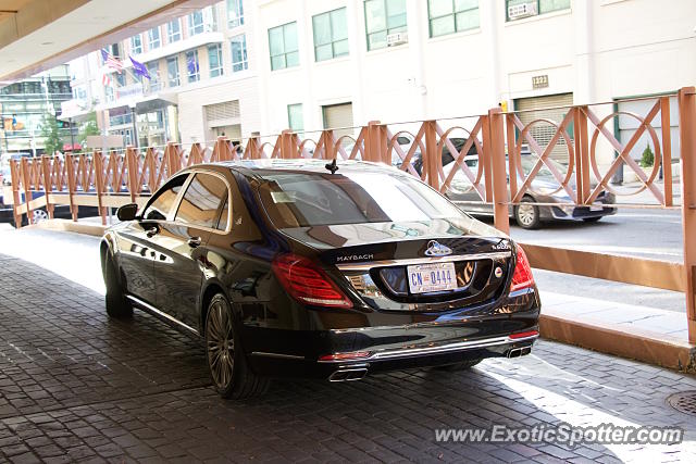 Mercedes Maybach spotted in Arlington, Virginia