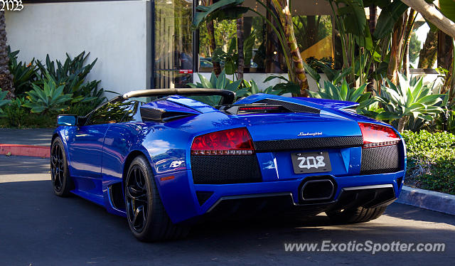 Lamborghini Murcielago spotted in Newport Beach, California