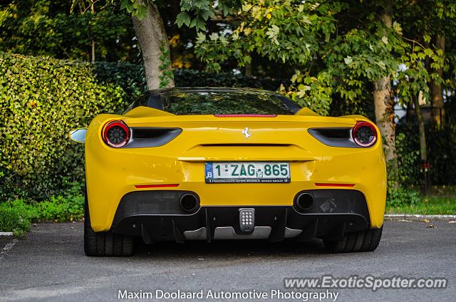 Ferrari 458 Italia spotted in Knokke-Heist, Belgium