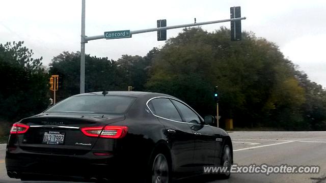 Maserati Quattroporte spotted in Oak Brook, Illinois