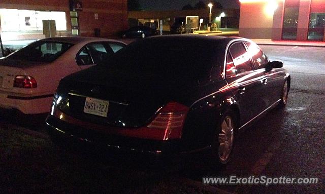 Mercedes Maybach spotted in Mississauga, Canada