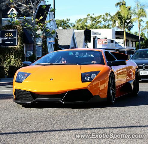 Lamborghini Murcielago spotted in Laguna Beach, California