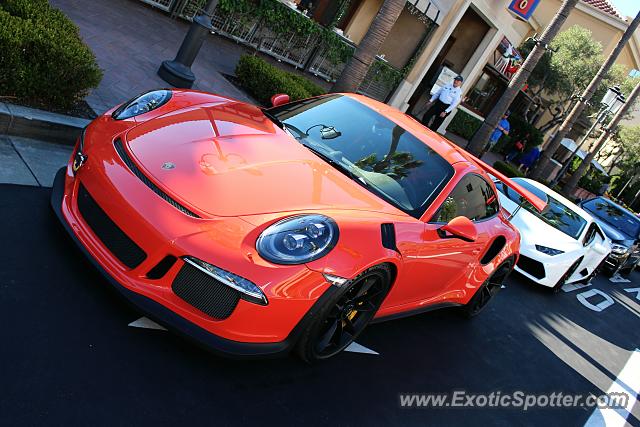 Porsche 911 GT3 spotted in Newport Beach, California