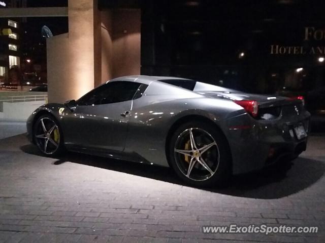 Ferrari 458 Italia spotted in Denver, Colorado