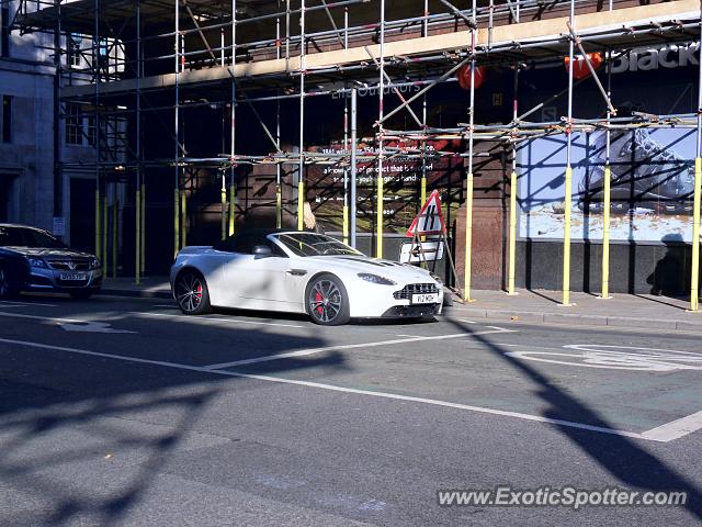 Aston Martin Vantage spotted in Manchester, United Kingdom