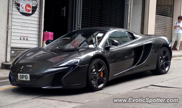 Mclaren 650S spotted in Hong Kong, China