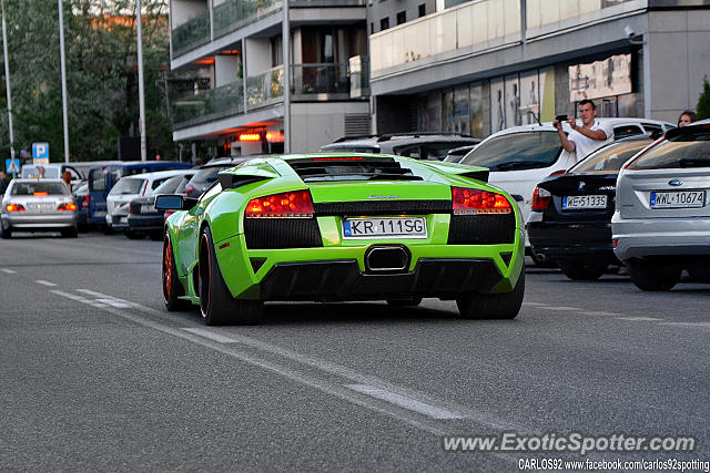 Lamborghini Murcielago spotted in Warsaw, Poland