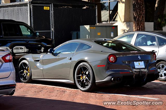 Ferrari F12 spotted in Malibu, California