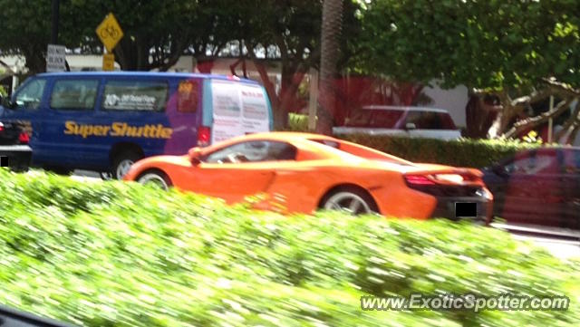 Mclaren 650S spotted in Bal Harbour, Florida