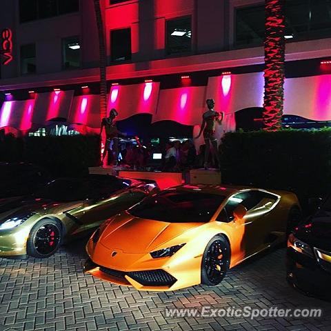 Lamborghini Huracan spotted in Fort Lauderdale, Florida