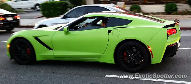 Chevrolet Corvette Z06 spotted in Long Beach, California