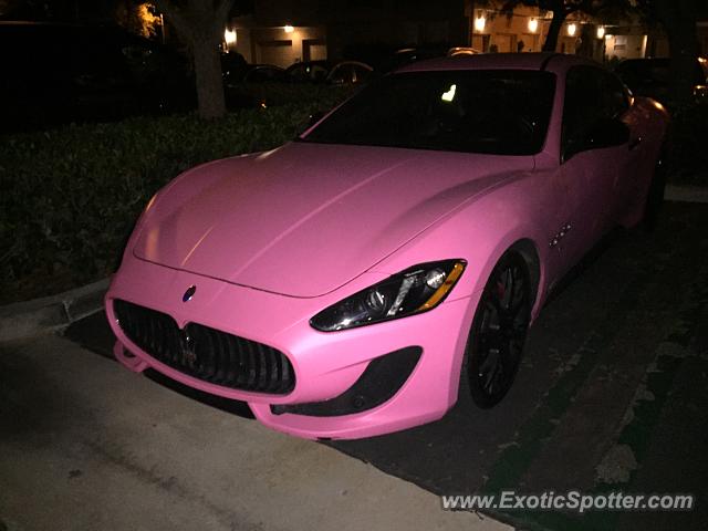 Maserati GranTurismo spotted in Irvine, California