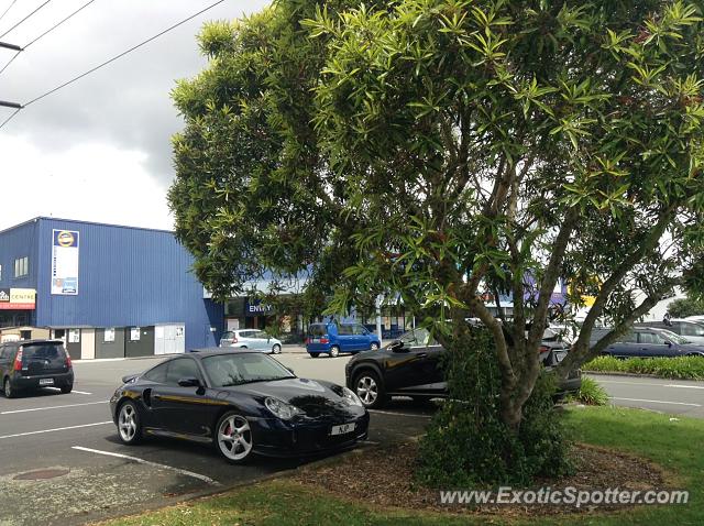 Porsche 911 Turbo spotted in Wairau, Auckland, New Zealand