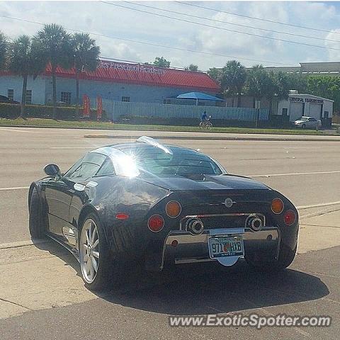 Spyker C8 spotted in Fort Lauderdale, Florida