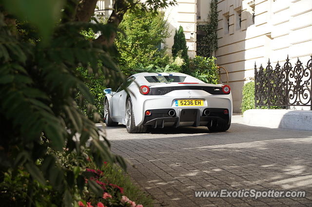 Ferrari 458 Italia spotted in Paris, France