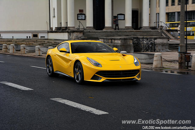 Ferrari F12 spotted in Warsaw, Poland