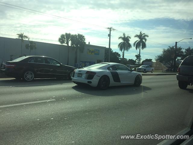 Audi R8 spotted in Fort Lauderdale, Florida