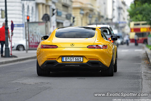 Mercedes SLS AMG spotted in Vienna, Austria