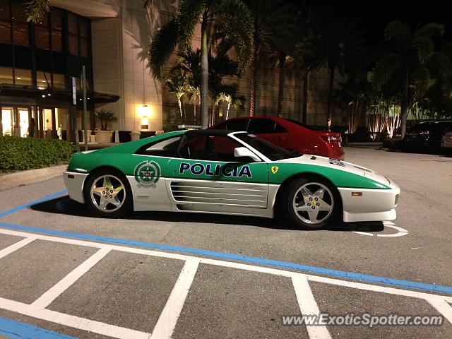 Ferrari 348 spotted in Palm B. Gardens, Florida