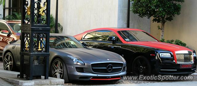 Mercedes SLS AMG spotted in Beverly Hills, California