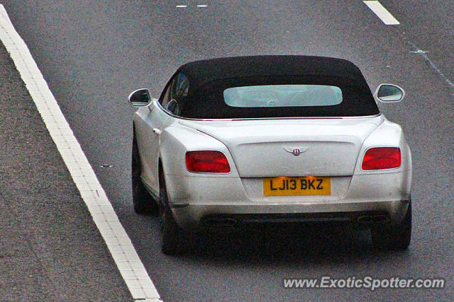 Bentley Continental spotted in Cambridge, United Kingdom