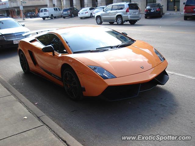 Lamborghini Gallardo spotted in Dallas, Texas