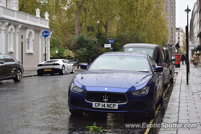 Lamborghini Huracan spotted in London, United Kingdom