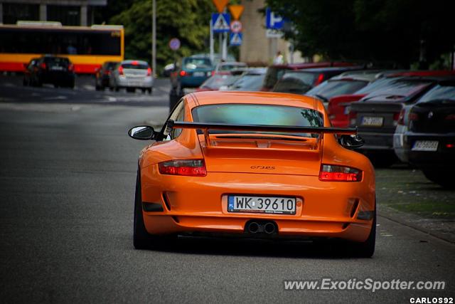 Porsche 911 GT3 spotted in Warsaw, Poland