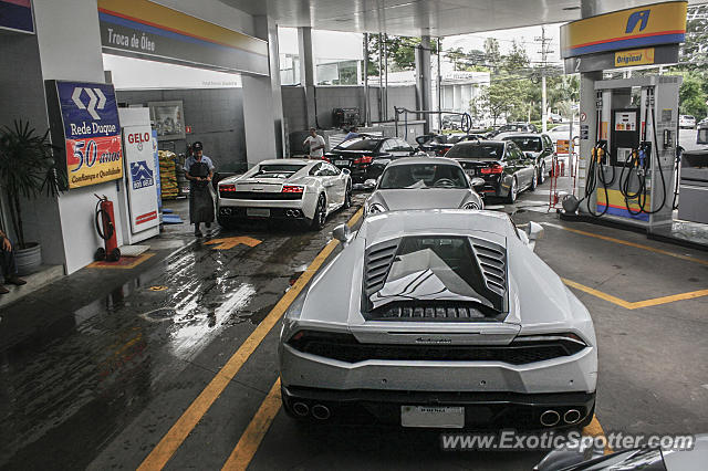 Lamborghini Huracan spotted in São Paulo, Brazil