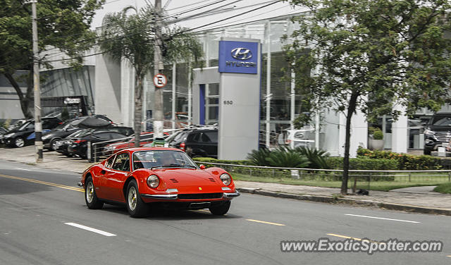 Ferrari 246 Dino spotted in São Paulo, Brazil