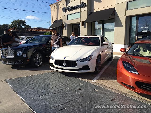 Lotus Evora spotted in Houston, Texas