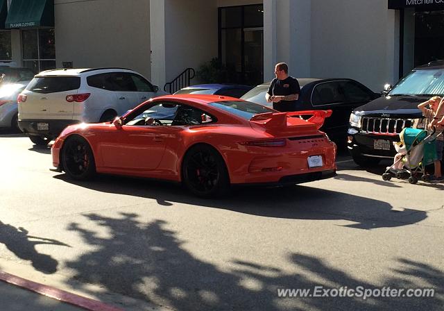 Porsche 911 GT3 spotted in Houston, Texas